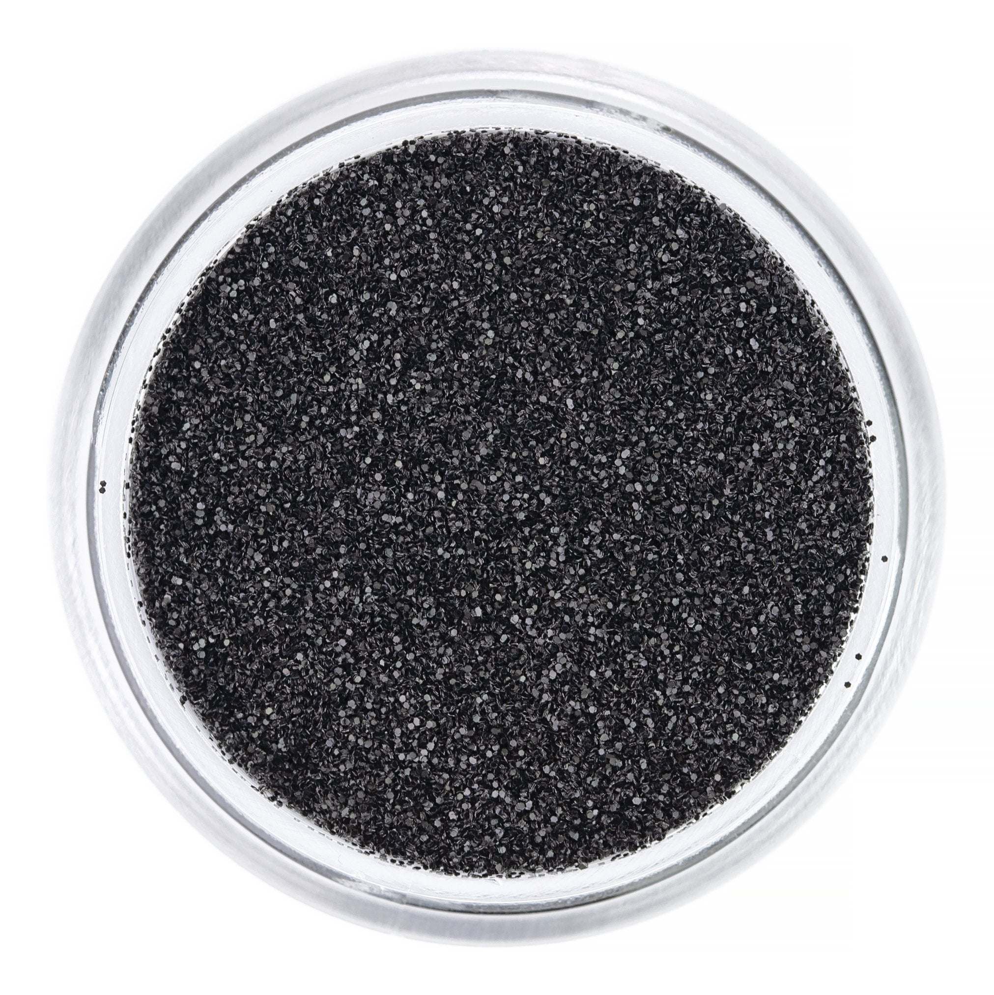 NEW! Obsidian Black Biodegradable Glitter - Various Sizes - Dust & Dance