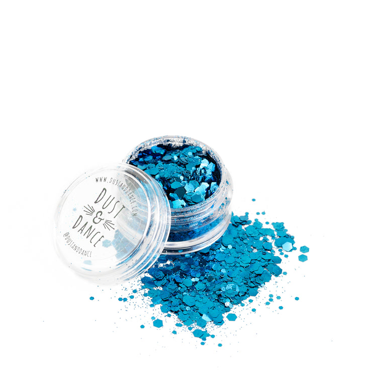 Biodegradable Glitter - Ocean Blue - Dust & Dance
