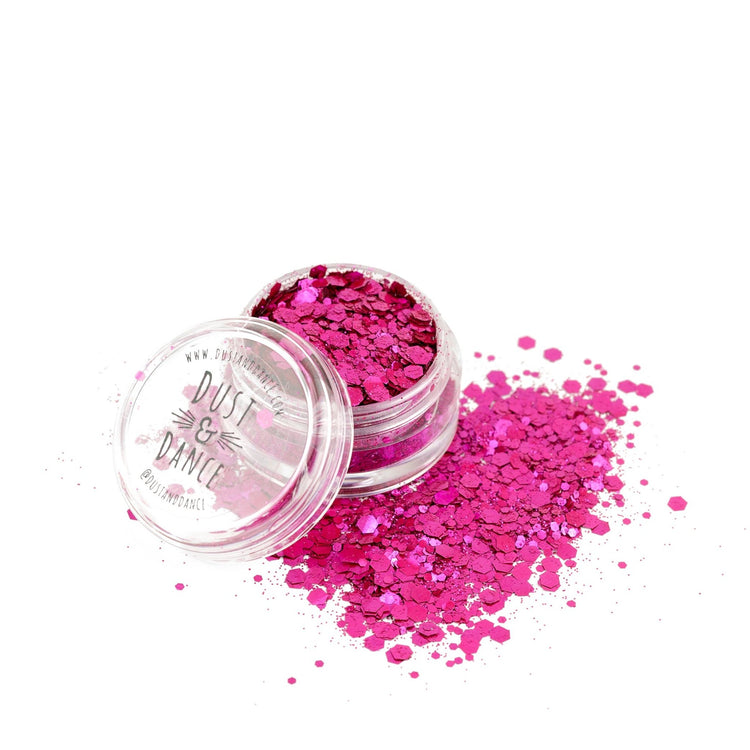 Hot Pink Mix - Biodegradable Glitter - Dust & Dance