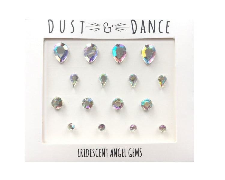 Iridescent Angel Face Jewels - Dust & Dance