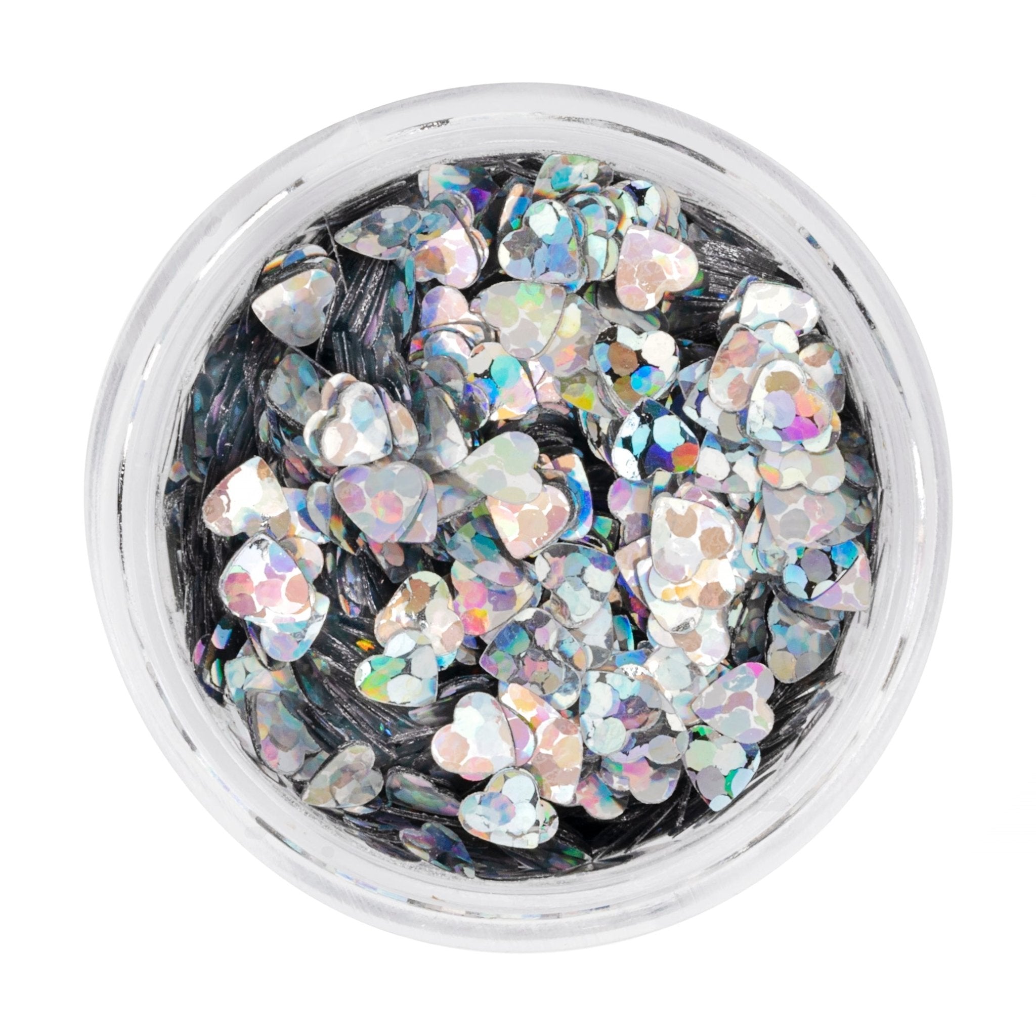 NEW! Holographic Hearts - Biodegradable Glitter - Dust & Dance