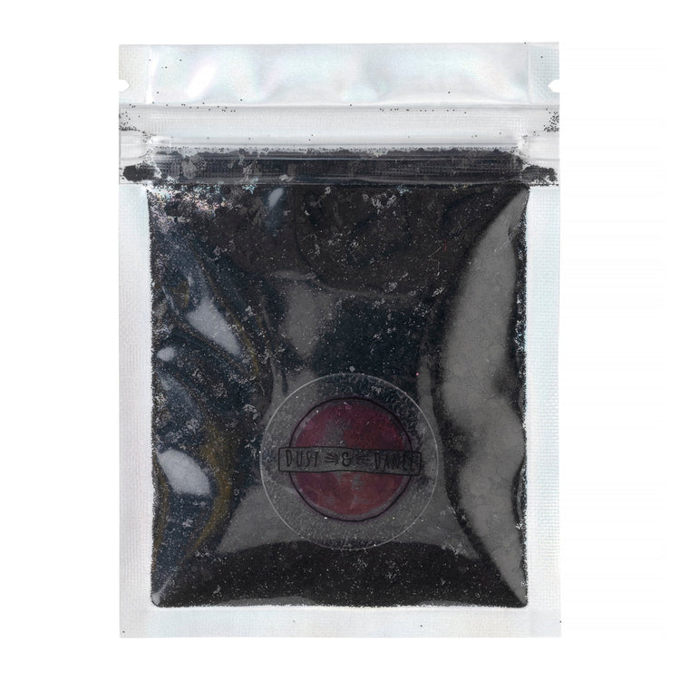 NEW! Obsidian Black Biodegradable Glitter Mix - Dust & Dance