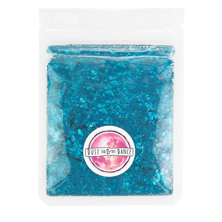 Ocean Blue Mix - Biodegradable Glitter - Dust & Dance