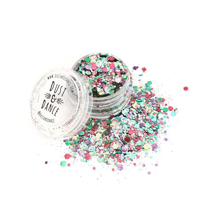 Pastel Mix - Biodegradable Glitter - Dust & Dance