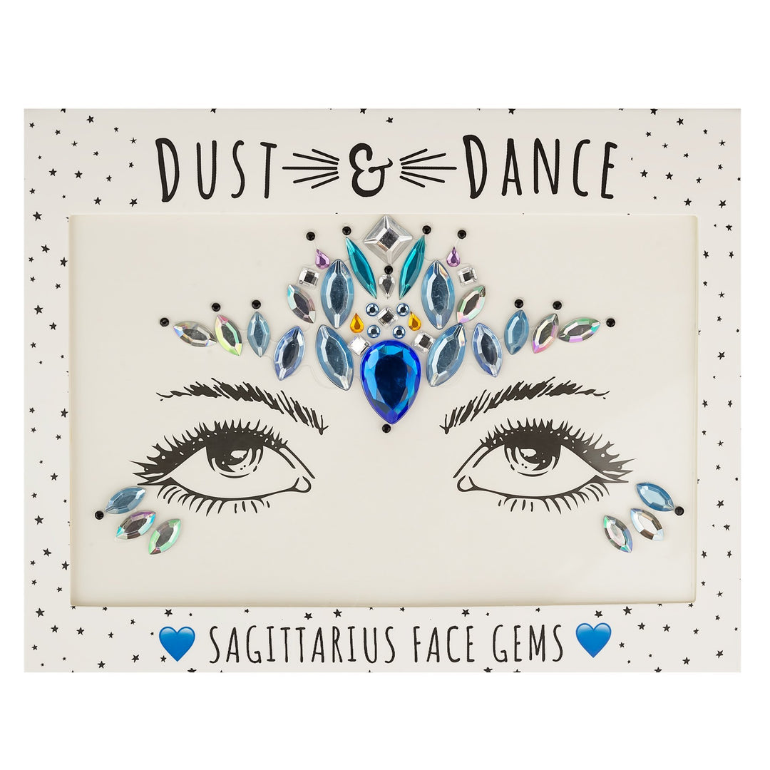 Sagittarius Face Jewels - Dust & Dance