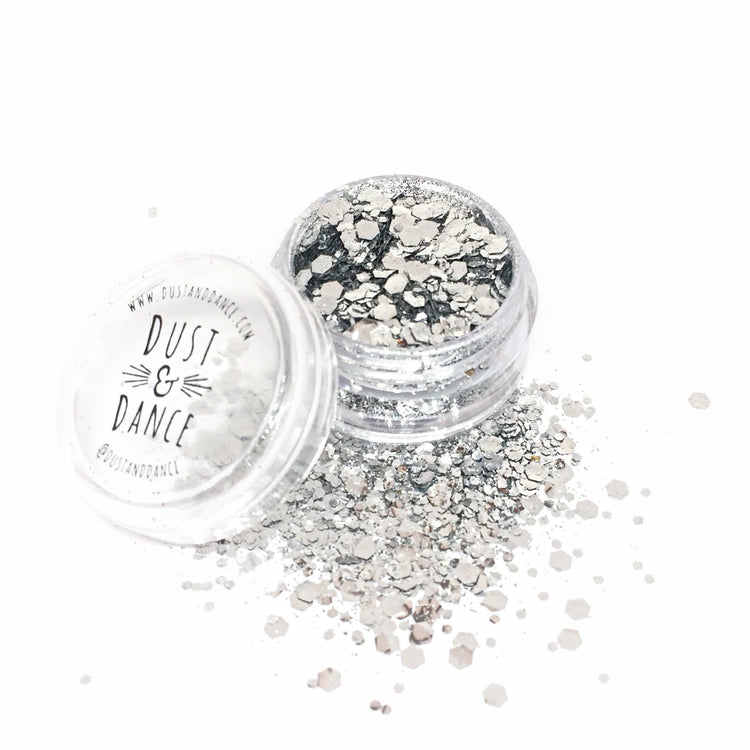 Silver Mix - Biodegradable Glitter - Dust & Dance
