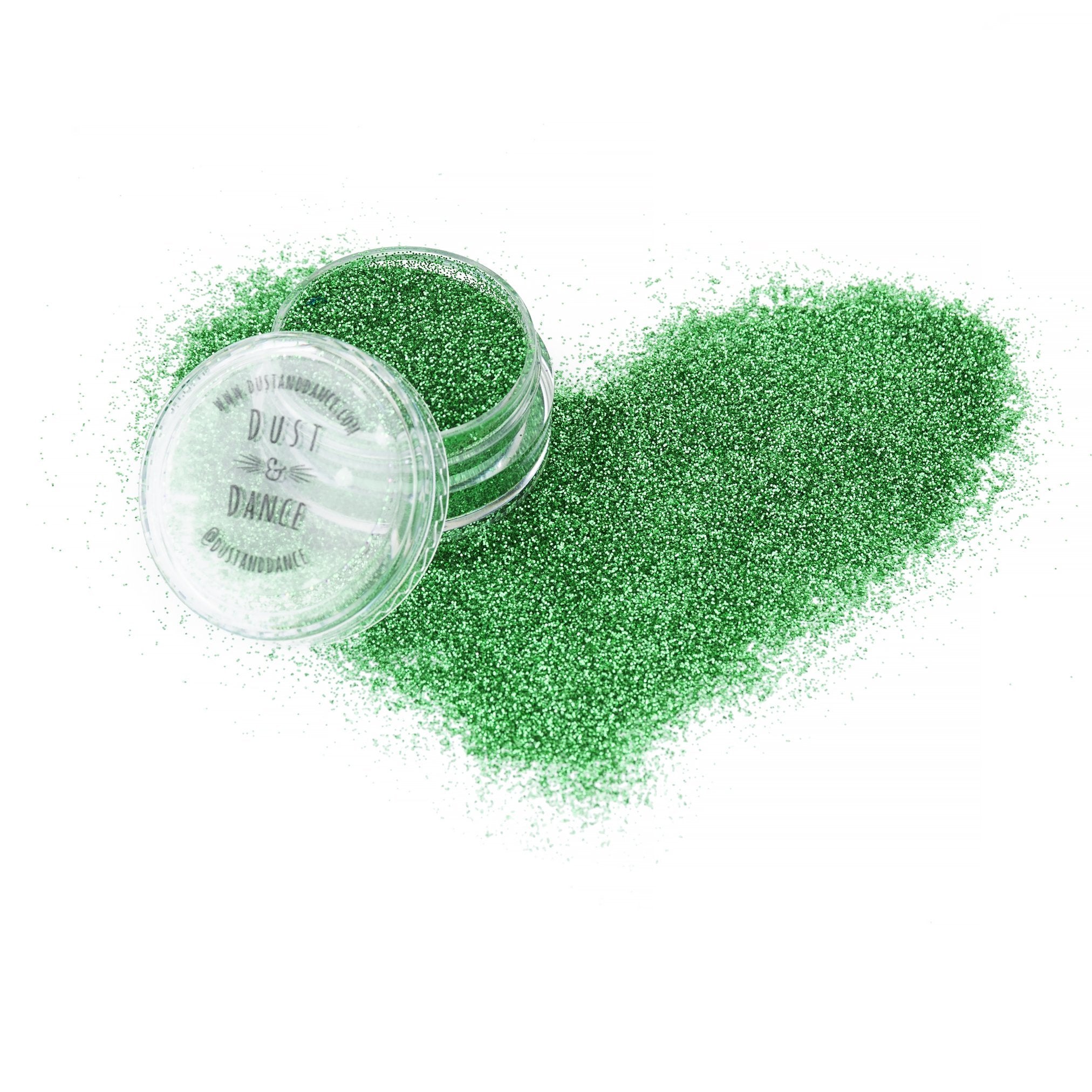 Spring Green Biodegradable Glitter - Various Sizes - Dust & Dance