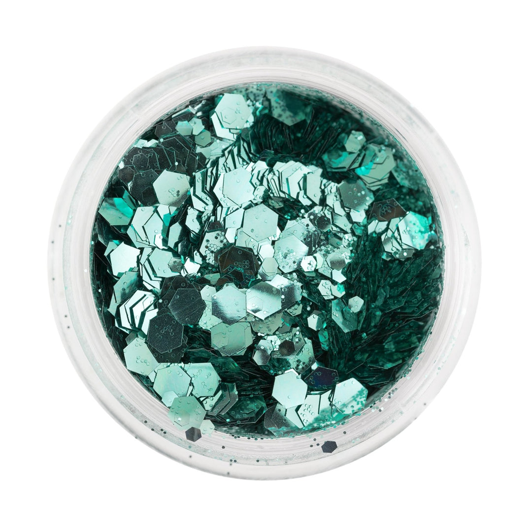 Turquoise Mix - Biodegradable Glitter - Dust & Dance